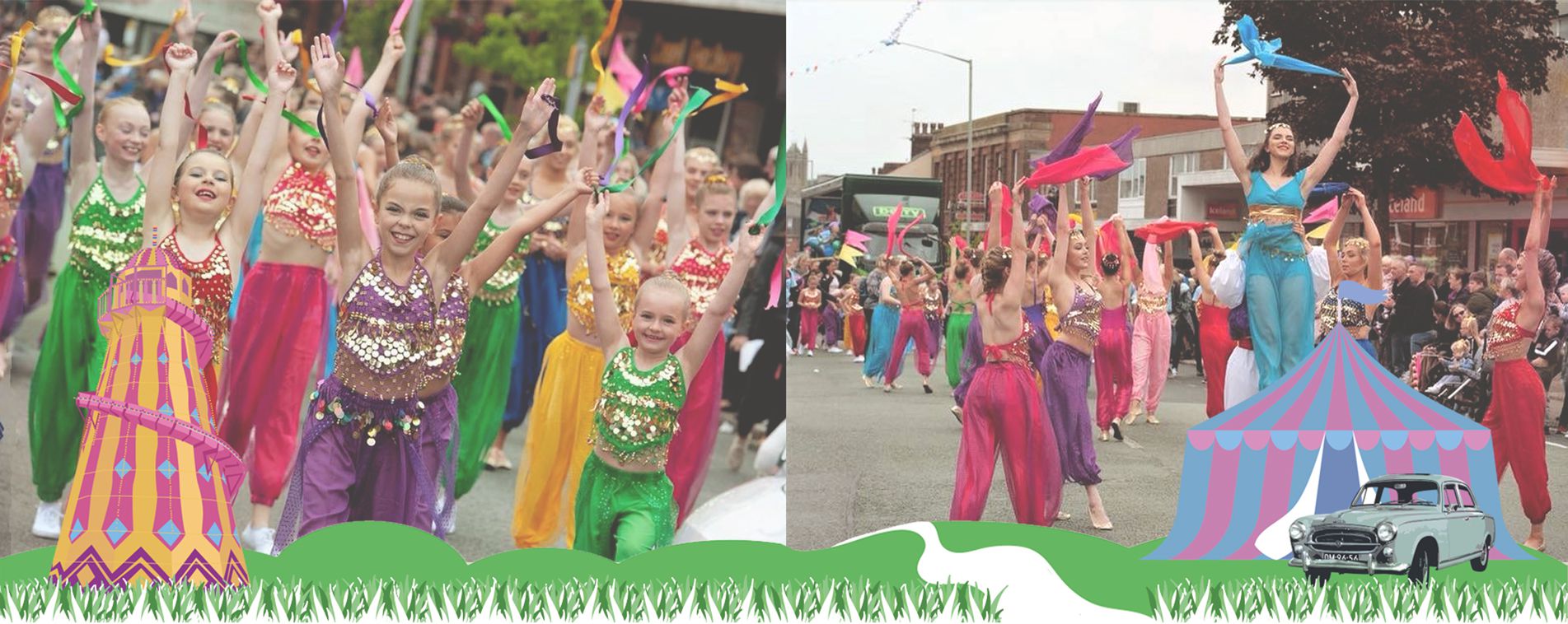 Mavis Berry & Helen Allen School Of Dance at Leyland Festival