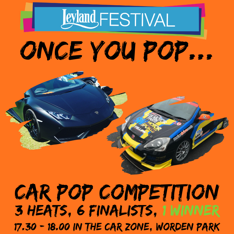 Pop Off Competition Leyland Festival Pop Off Competition at Leyland Festival