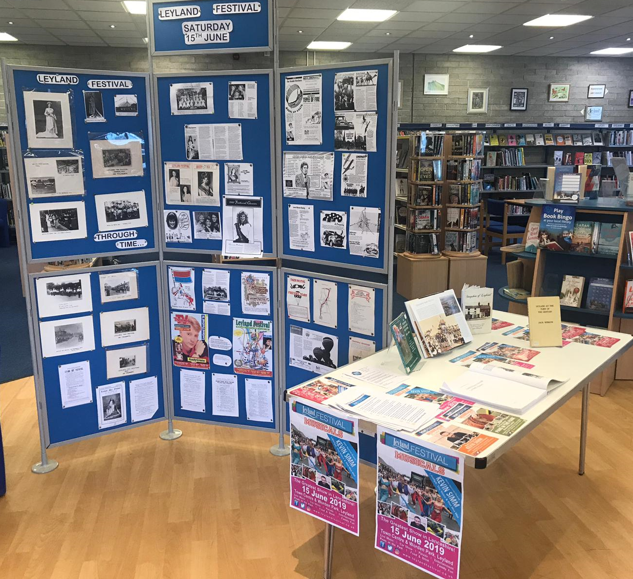 Leyland Library Opens Festival Archives