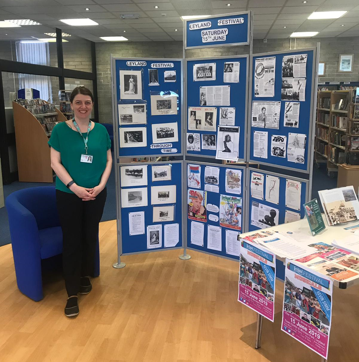 Leyland Library Opens Festival Archives