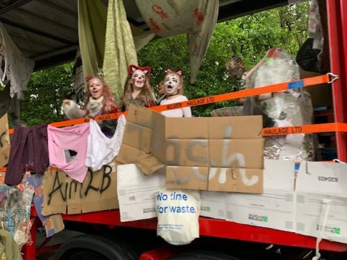 Aim2Be Leyland festival winning float 