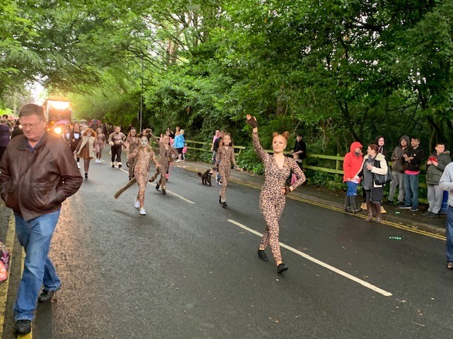 Aim2Be Leyland festival winning float 