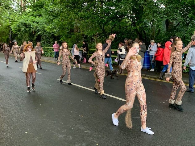 Aim2Be Leyland festival winning float 