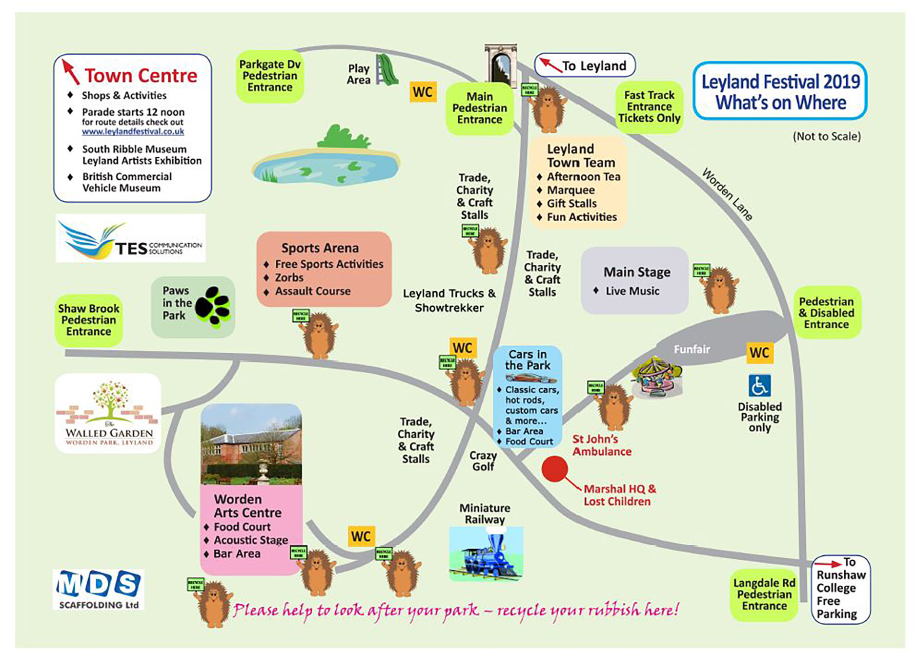 Leyland Festival Map 2019 Leyland Festival Map 2019